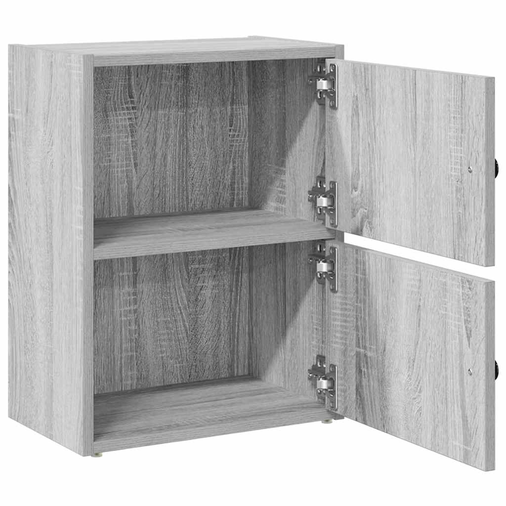 Libreria Grigio Sonoma 40x24x52 cm in Legno Multistrato