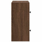 Libreria Rovere Marrone 40x24x52 cm in Legno Multistrato