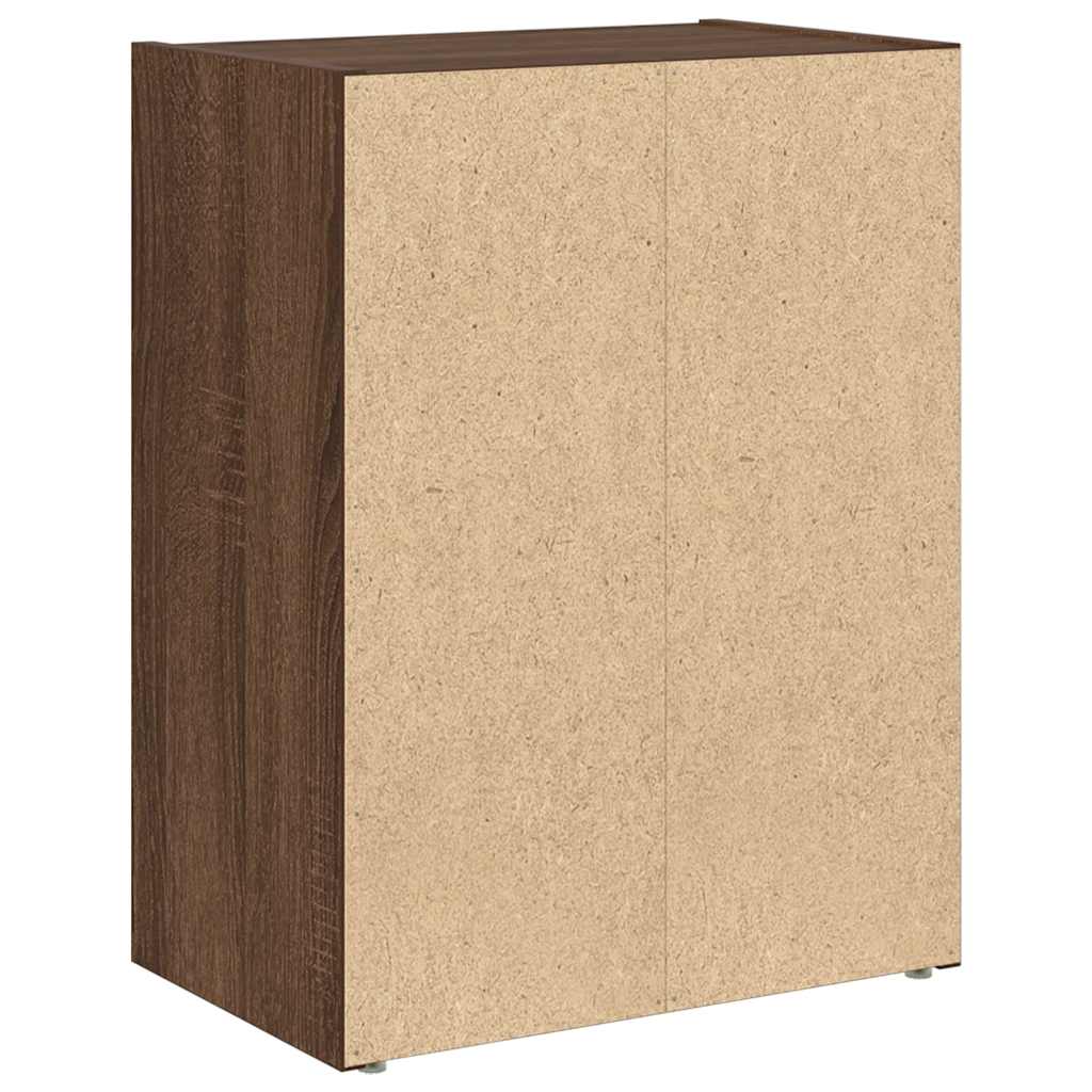 Libreria Rovere Marrone 40x24x52 cm in Legno Multistrato