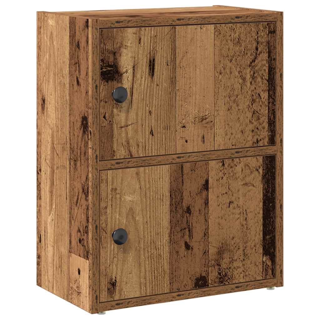 Libreria Legno Vecchio 40x24x52 cm in Legno Multistrato