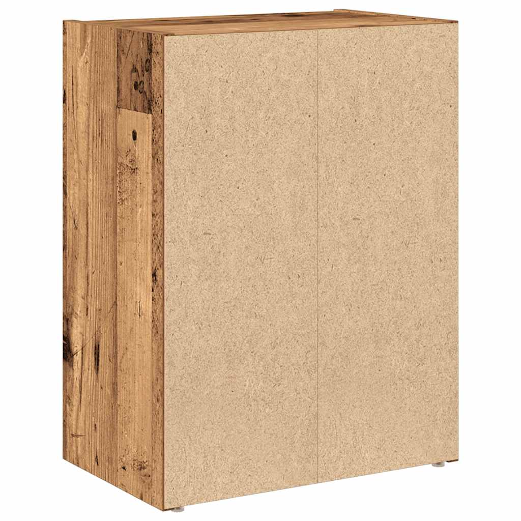 Libreria Legno Vecchio 40x24x52 cm in Legno Multistrato