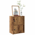 Libreria Legno Vecchio 40x24x52 cm in Legno Multistrato