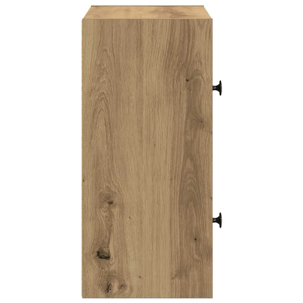 Libreria Rovere Artigianale 40x24x52 cm in Legno Multistrato
