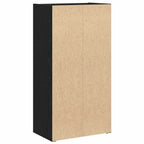 Libreria Rovere Nero 40x24x77 cm in Legno Multistrato