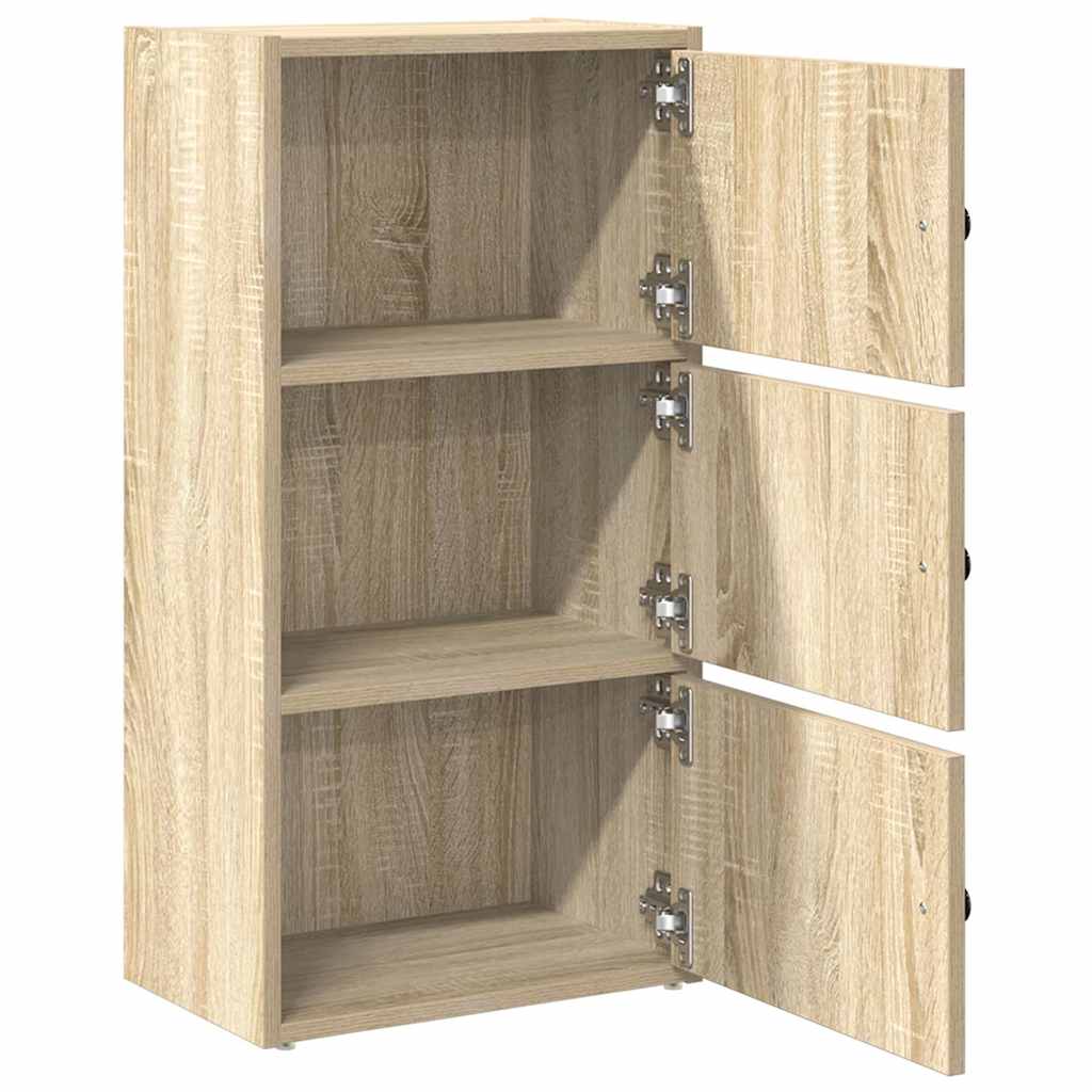 Libreria Rovere Sonoma 40x24x77 cm in Legno Multistrato