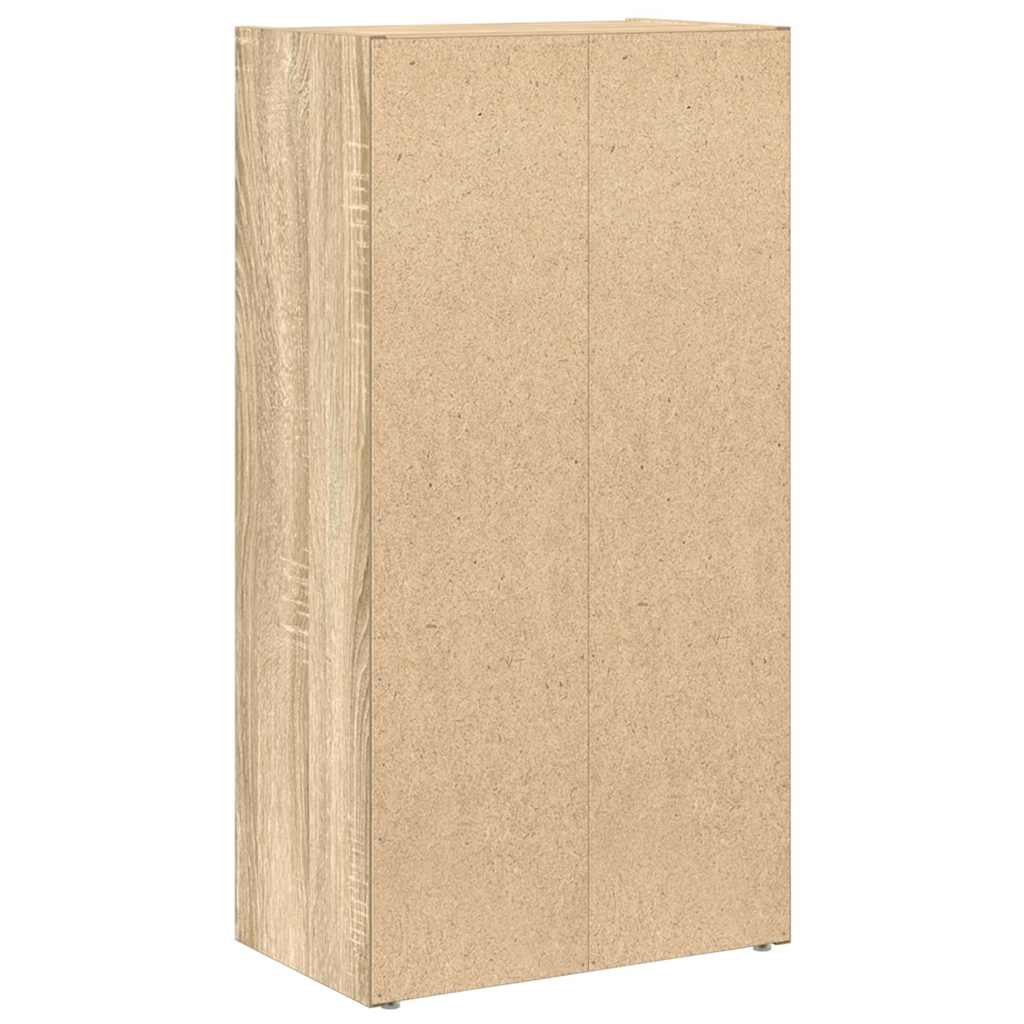 Libreria Rovere Sonoma 40x24x77 cm in Legno Multistrato