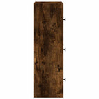 Libreria Rovere Fumo 40x24x77 cm in Legno Multistrato