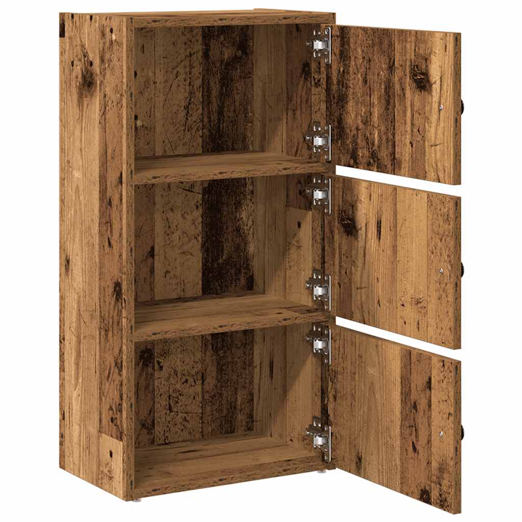 Libreria Legno Vecchio 40x24x77 cm in Truciolato