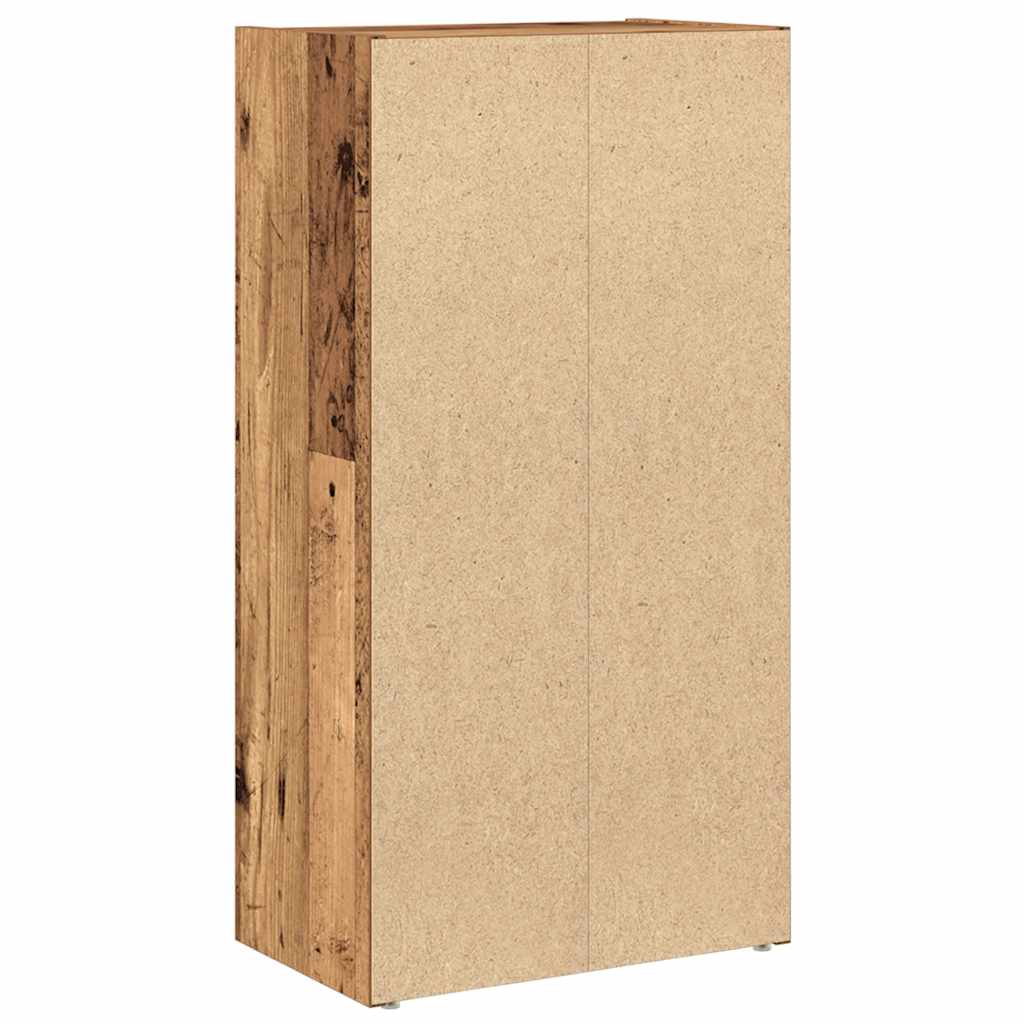 Libreria Legno Vecchio 40x24x77 cm in Truciolato