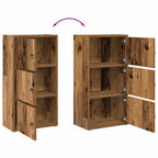 Libreria Legno Vecchio 40x24x77 cm in Truciolato