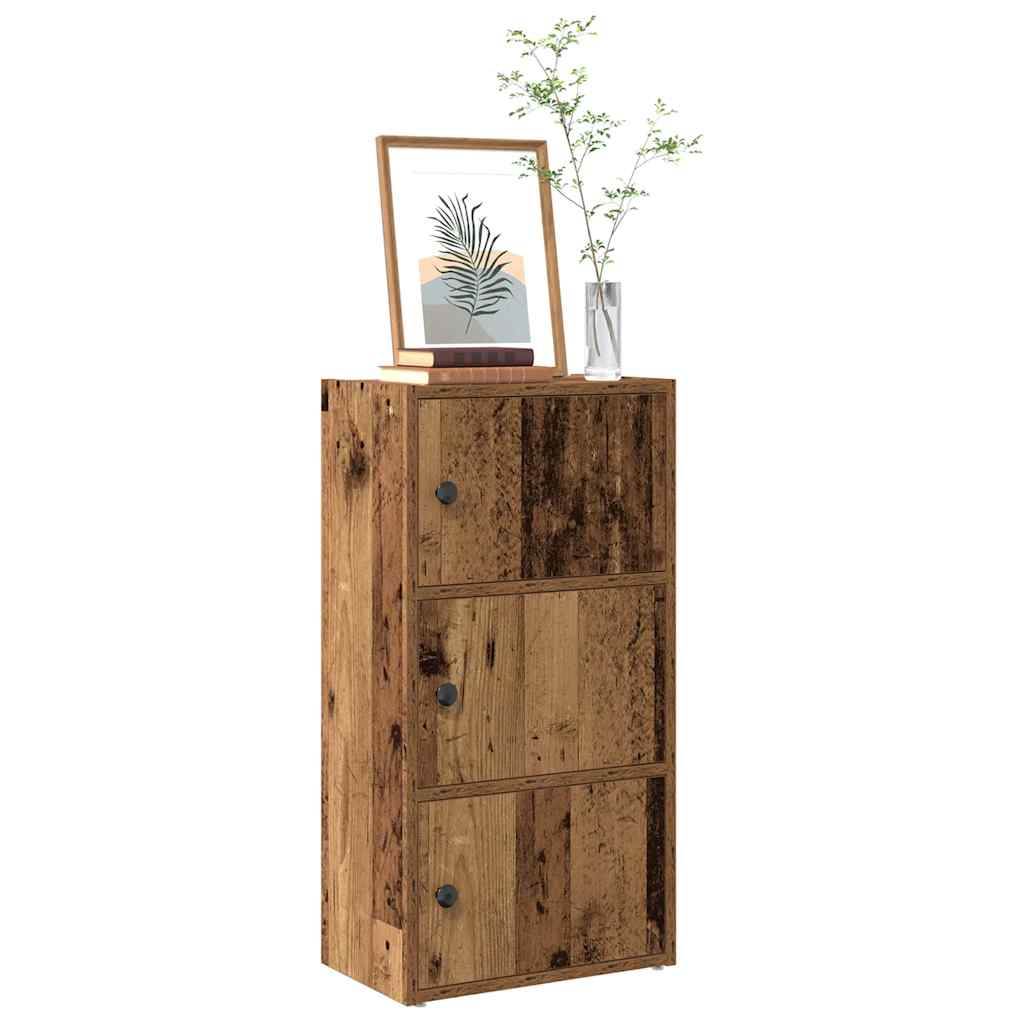 Libreria Legno Vecchio 40x24x77 cm in Truciolato