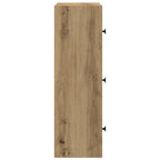 Libreria Rovere Artigianale 40x24x77 cm in Legno Multistrato
