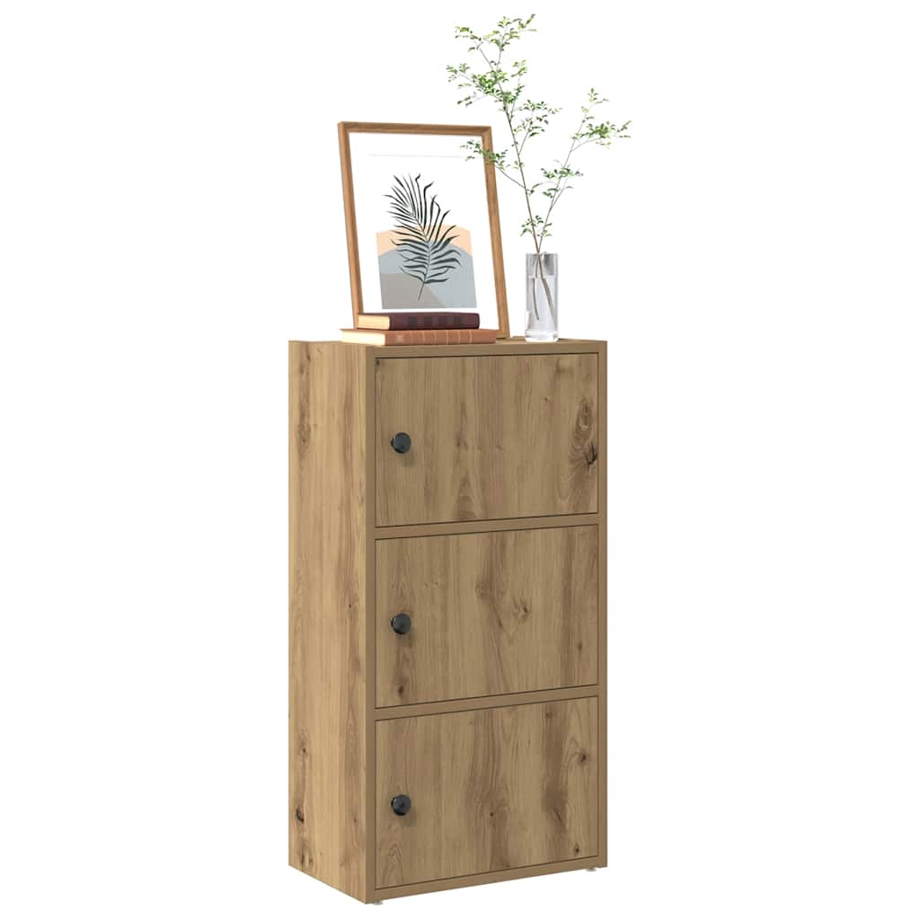 Libreria Rovere Artigianale 40x24x77 cm in Legno Multistrato