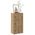 Libreria Rovere Artigianale 40x24x77 cm in Legno Multistrato