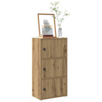 Libreria Rovere Artigianale 40x24x77 cm in Legno Multistrato
