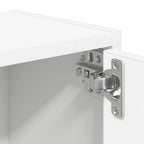 Libreria Bianca 40x24x102 cm in Legno Multistrato