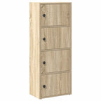 Libreria Rovere Sonoma 40x24x102 cm in Legno Multistrato