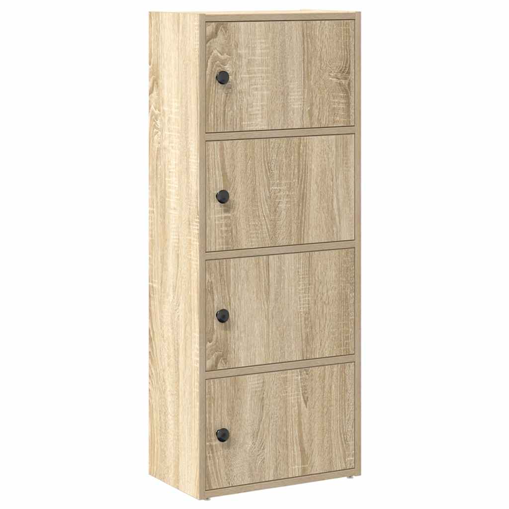 Libreria Rovere Sonoma 40x24x102 cm in Legno Multistrato