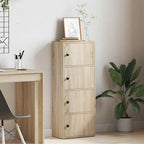 Libreria Rovere Sonoma 40x24x102 cm in Legno Multistrato
