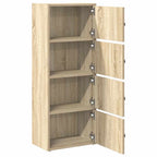 Libreria Rovere Sonoma 40x24x102 cm in Legno Multistrato