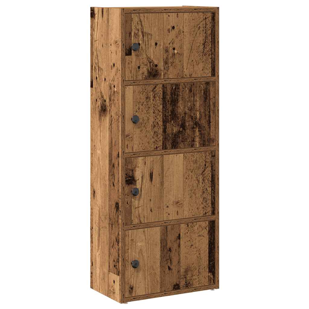 Libreria Legno Vecchio 40x24x102 cm in Legno Multistrato