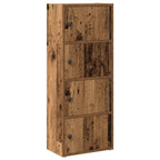 Libreria Legno Vecchio 40x24x102 cm in Legno Multistrato
