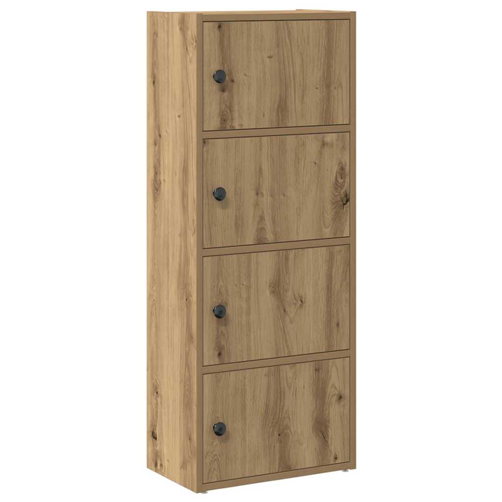 Libreria Rovere Artigianale 40x24x102 cm in Legno Multistrato