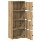 Libreria Rovere Artigianale 40x24x102 cm in Legno Multistrato