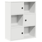 Libreria Bianca 60x24x76,5 cm in Legno Multistrato