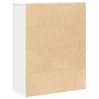 Libreria Bianca 60x24x76,5 cm in Legno Multistrato