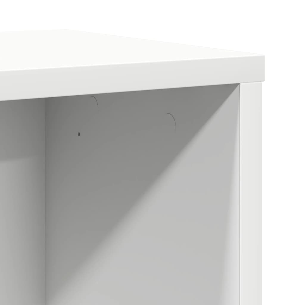 Libreria Bianca 60x24x76,5 cm in Legno Multistrato