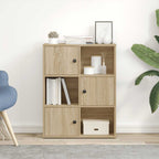 Libreria Rovere Sonoma 60x24x76,5 cm in Legno Multistrato