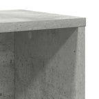 Libreria Grigio Cemento 60x24x76,5 cm in Legno Multistrato