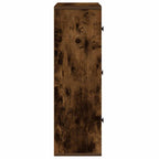 Libreria Rovere Fumo 60x24x76,5 cm in Legno Multistrato