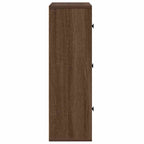 Libreria Rovere Marrone 60x24x76,5 cm in Legno Multistrato