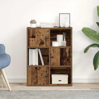 Libreria Legno Vecchio 60x24x76,5 cm in Legno Multistrato