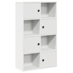 Libreria Bianca 60x24x101,5 cm in Legno Multistrato