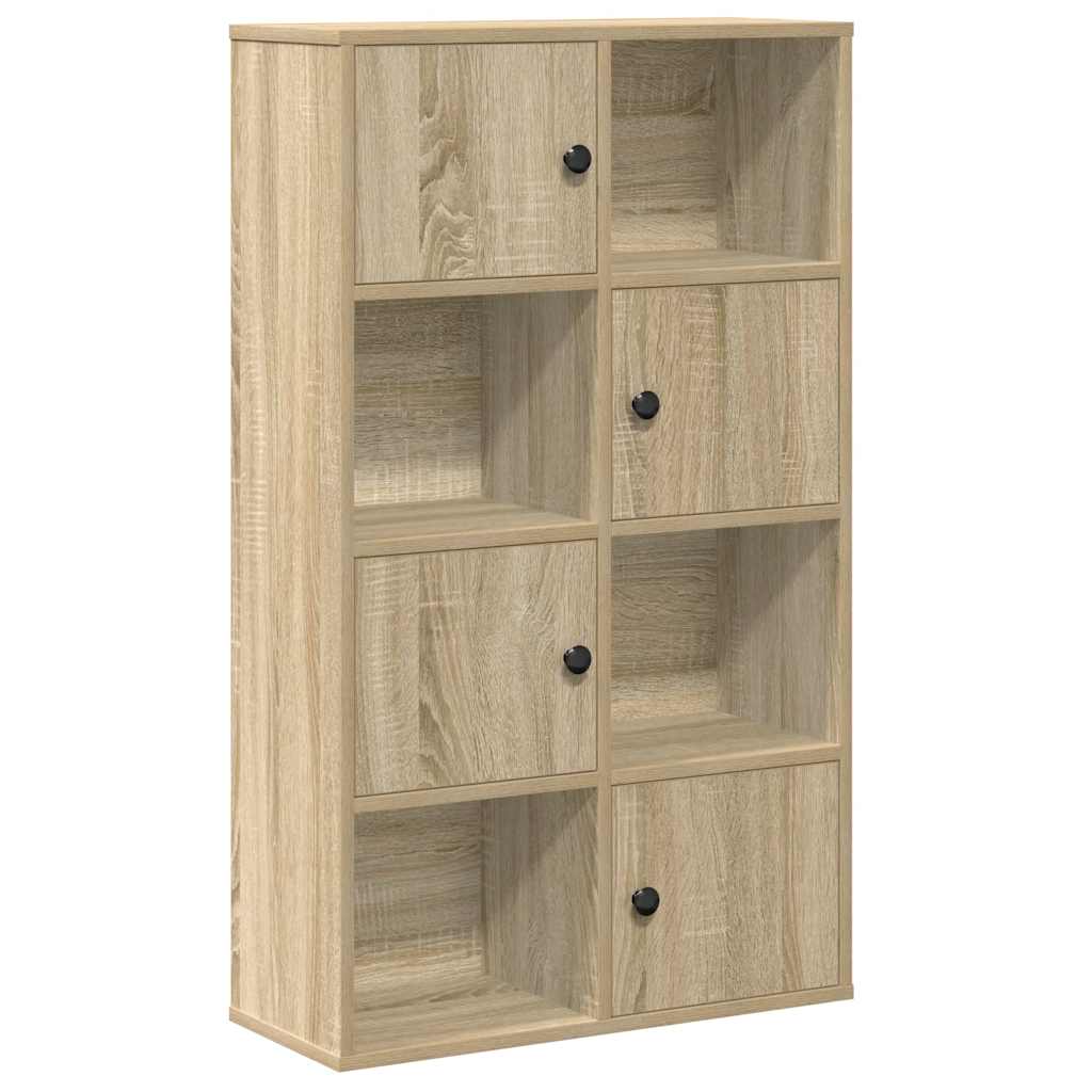 Libreria Rovere Sonoma 60x24x101,5 cm in Legno Multistrato