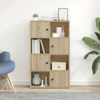 Libreria Rovere Sonoma 60x24x101,5 cm in Legno Multistrato