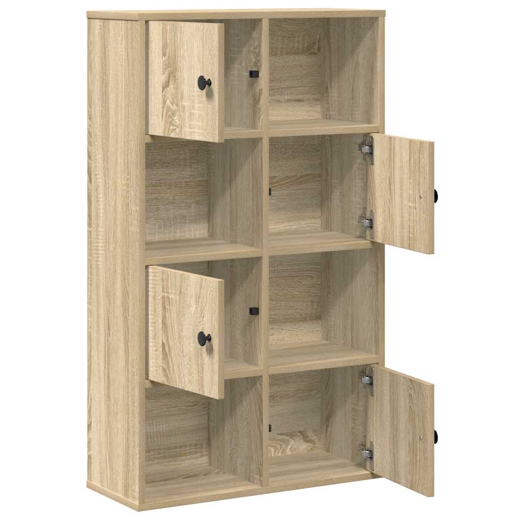 Libreria Rovere Sonoma 60x24x101,5 cm in Legno Multistrato