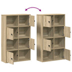 Libreria Rovere Sonoma 60x24x101,5 cm in Legno Multistrato