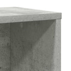 Libreria Grigio Cemento 60x24x101,5 cm in Legno Multistrato