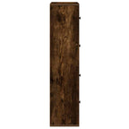 Libreria Rovere Fumo 60x24x101,5 cm in Legno Multistrato