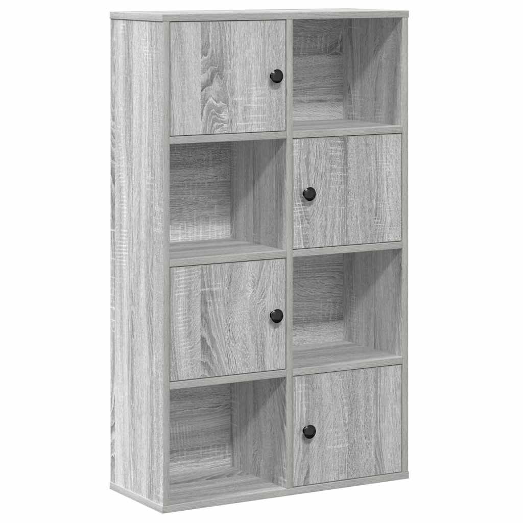 Libreria Grigio Sonoma 60x24x101,5 cm in Truciolato