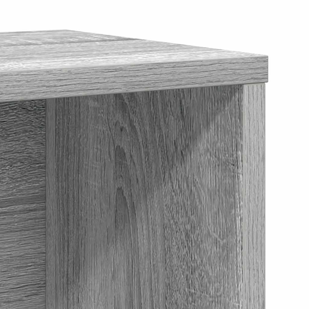Libreria Grigio Sonoma 60x24x101,5 cm in Truciolato