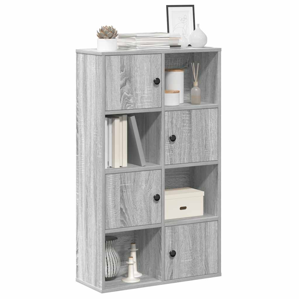 Libreria Grigio Sonoma 60x24x101,5 cm in Truciolato