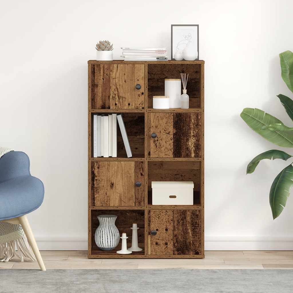 Libreria Legno Vecchio 60x24x101,5 cm in Truciolato