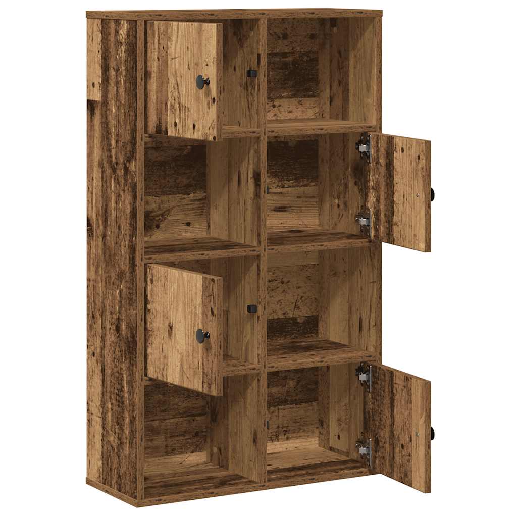 Libreria Legno Vecchio 60x24x101,5 cm in Truciolato