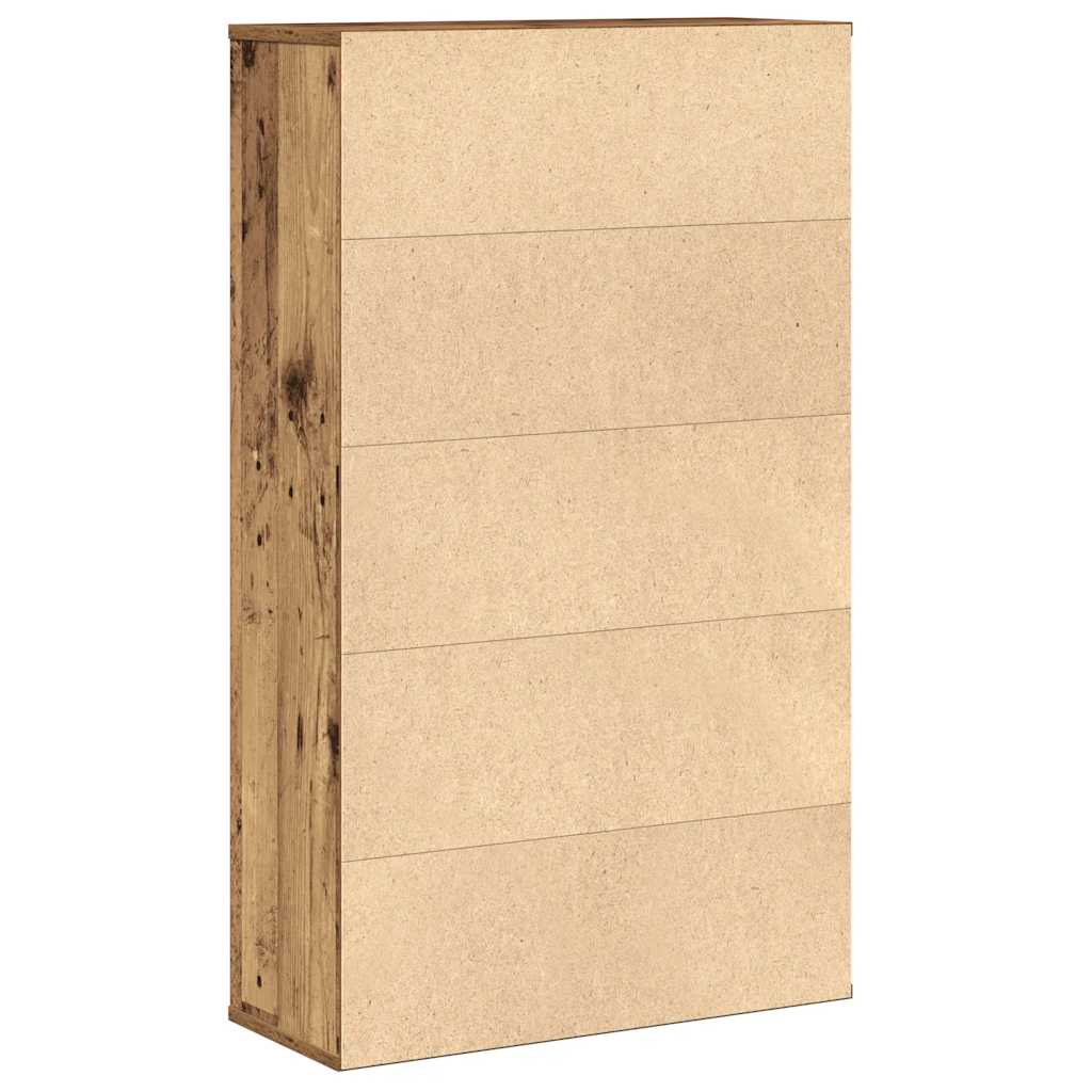 Libreria Legno Vecchio 60x24x101,5 cm in Truciolato