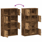 Libreria Legno Vecchio 60x24x101,5 cm in Truciolato